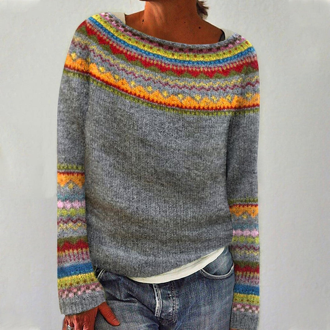 Emily | Women's Cozy Retro Jumper