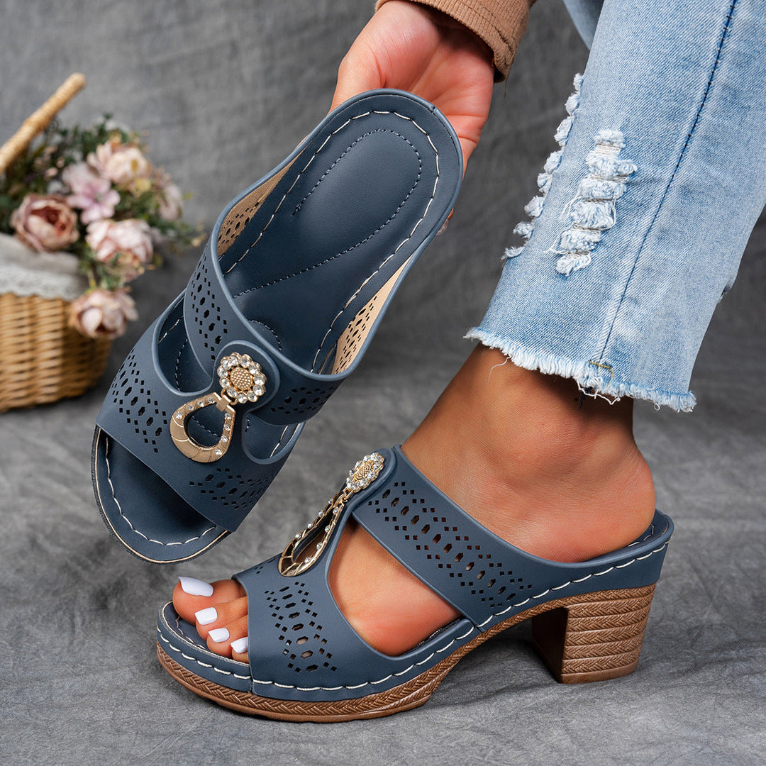 Isabella | Orthopedic High-Heel Comfort Sandals